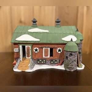 Department 56 Pennsylvania Dutch Barn 1993 Heritage New England Village 56480